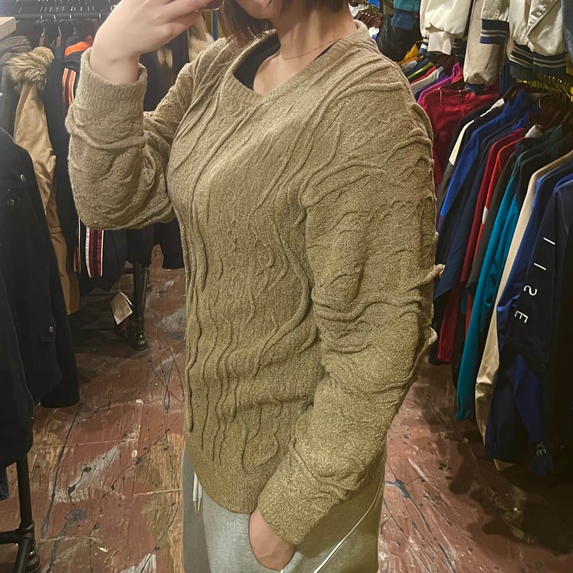 [HI] 코르시니 니트 베이지 상품이미지4