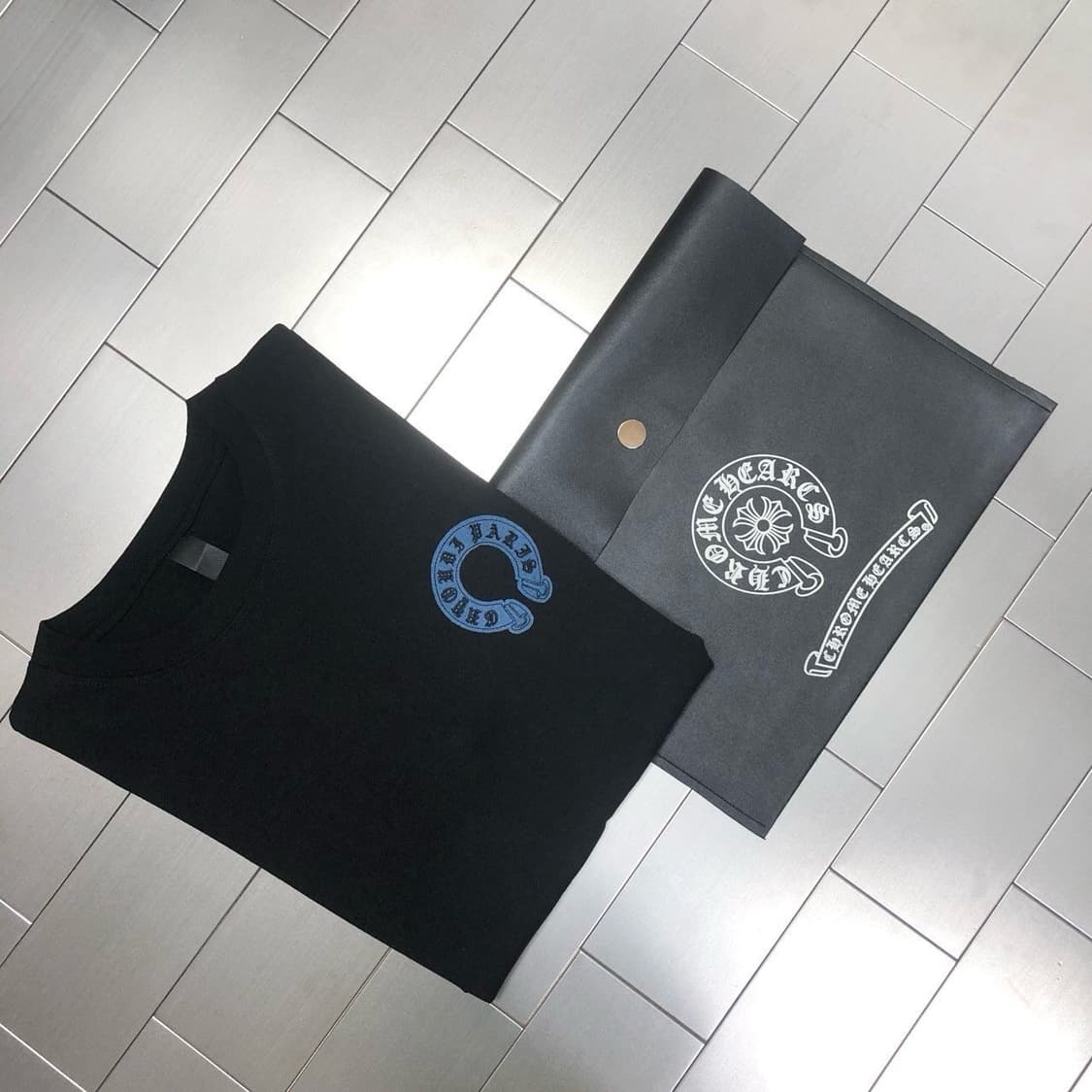 크럼하츠 데님패치 반팔 티셔츠 상품이미지6