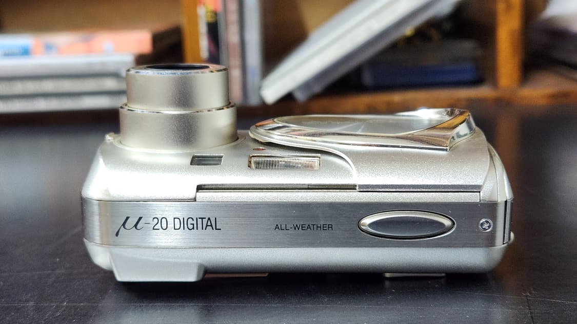 올림푸스 뮤20 빈티지 디카 실버 상품이미지7