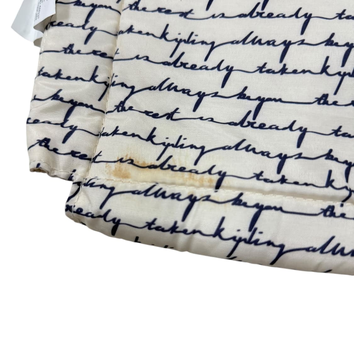 키플링 빈티지 빅로고 데님 포켓 백팩 가방 블루 상품이미지8