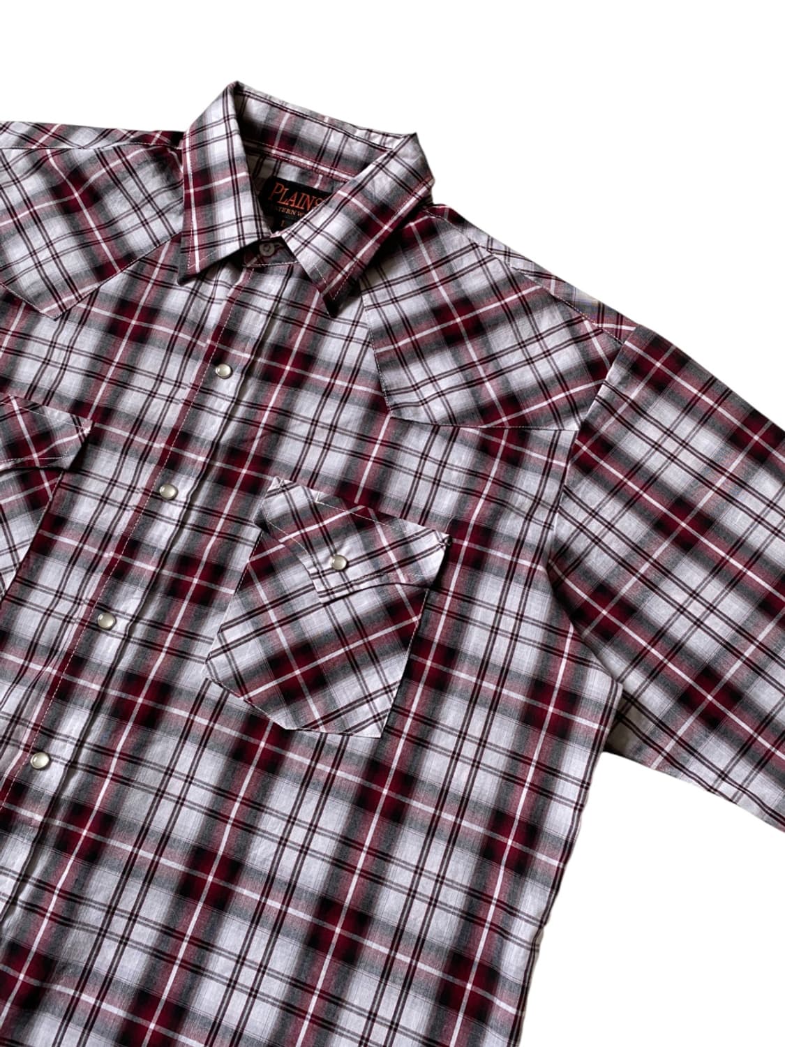 포켓 체크 1/2 셔츠 (Man XL) AB0615 상품이미지4