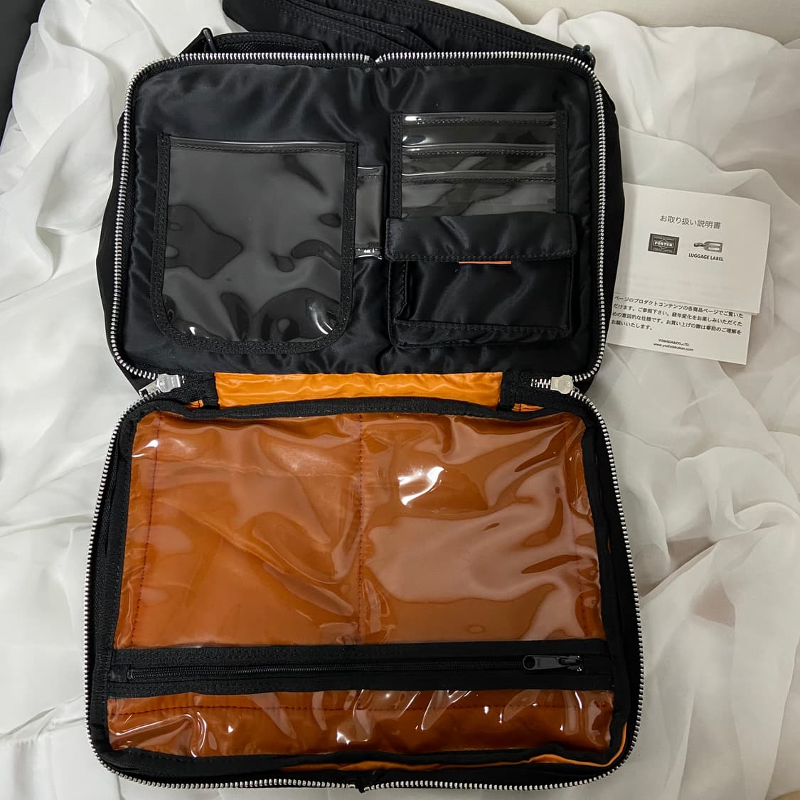 미품)PORTER 포터 탱커 숄더백 L 블랙 상품이미지8