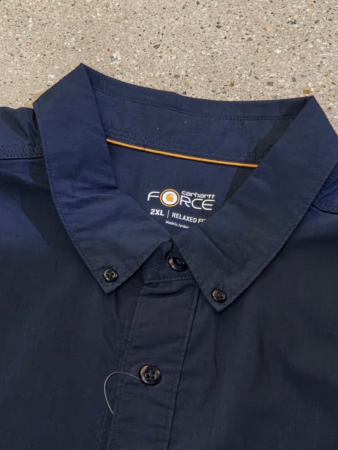 Carhartt 칼하트 네이비 반팔셔츠 상품이미지2