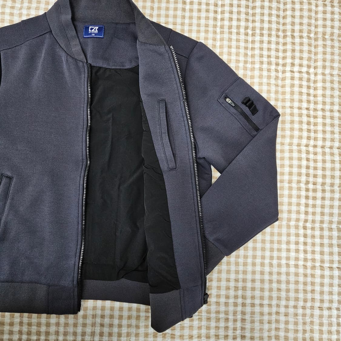 커터앤벅 간절기 집업자켓 남자100 상품이미지5