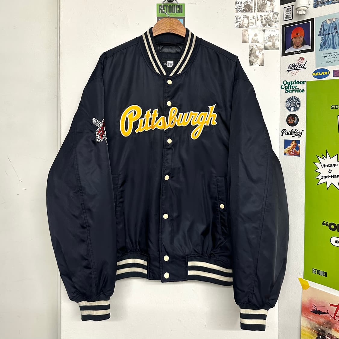 뉴에라 피츠버그 바시티 자켓 상품이미지1