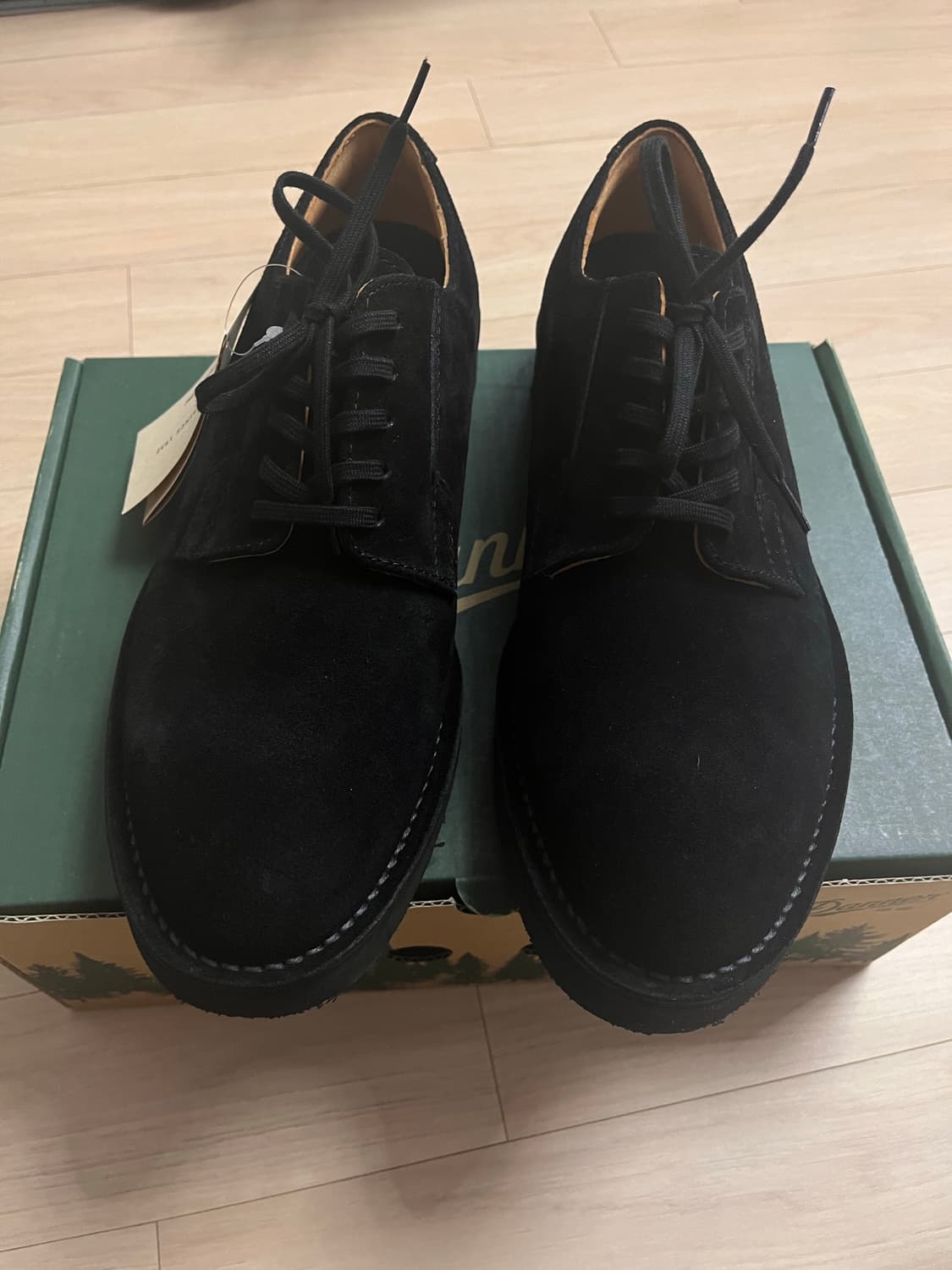 대너 포스트맨 블랙 스웨이드 새상품 상품이미지1