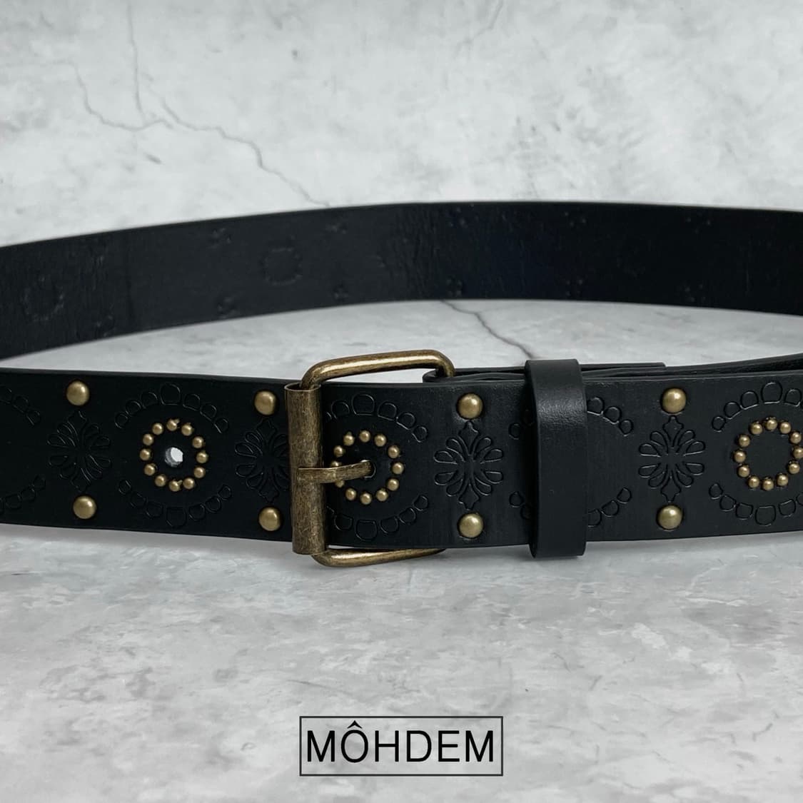 [Unisex] 에스닉 스터드 벨트 상품이미지3