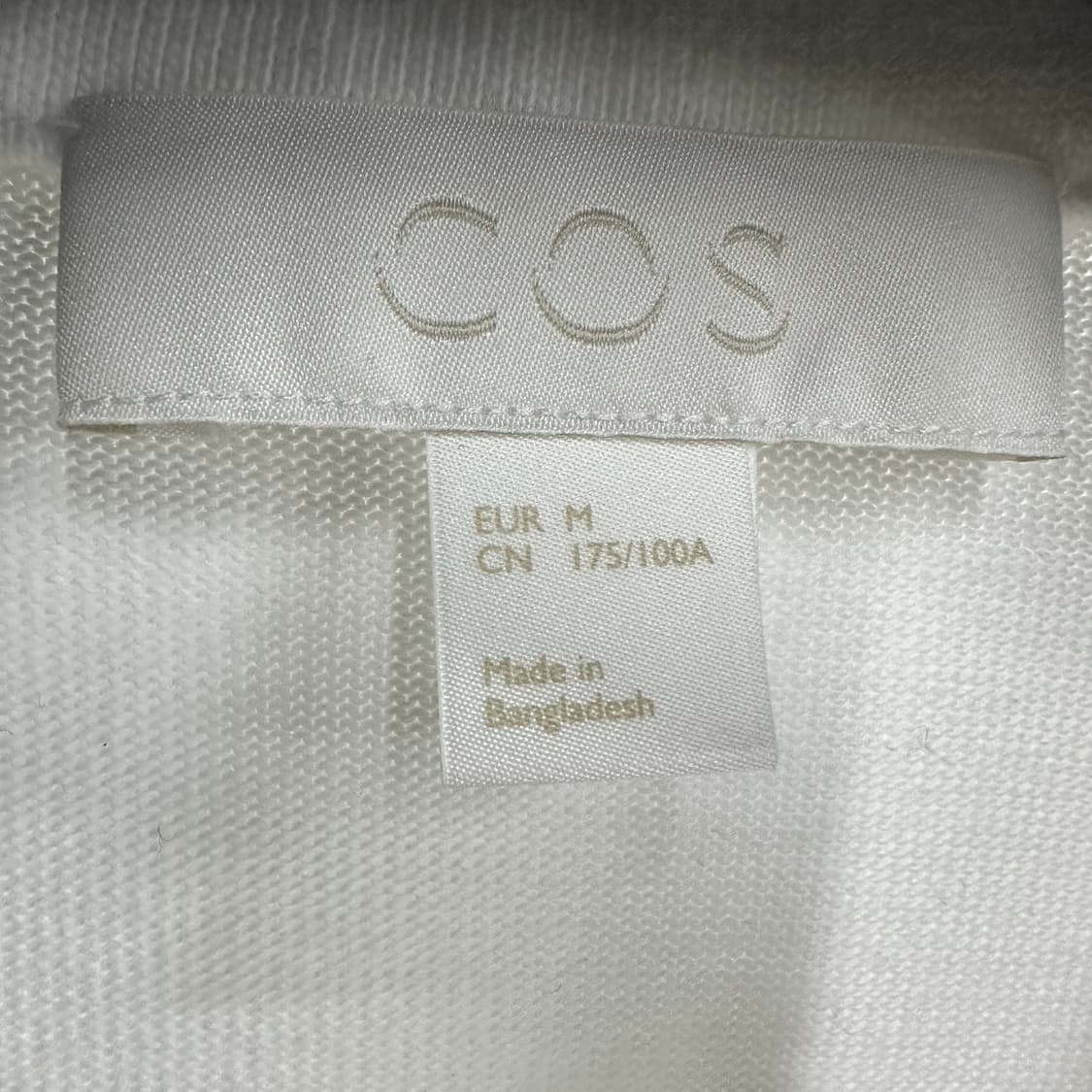 95 COS 코스 남자 루즈핏 반팔 카라티 상품이미지3