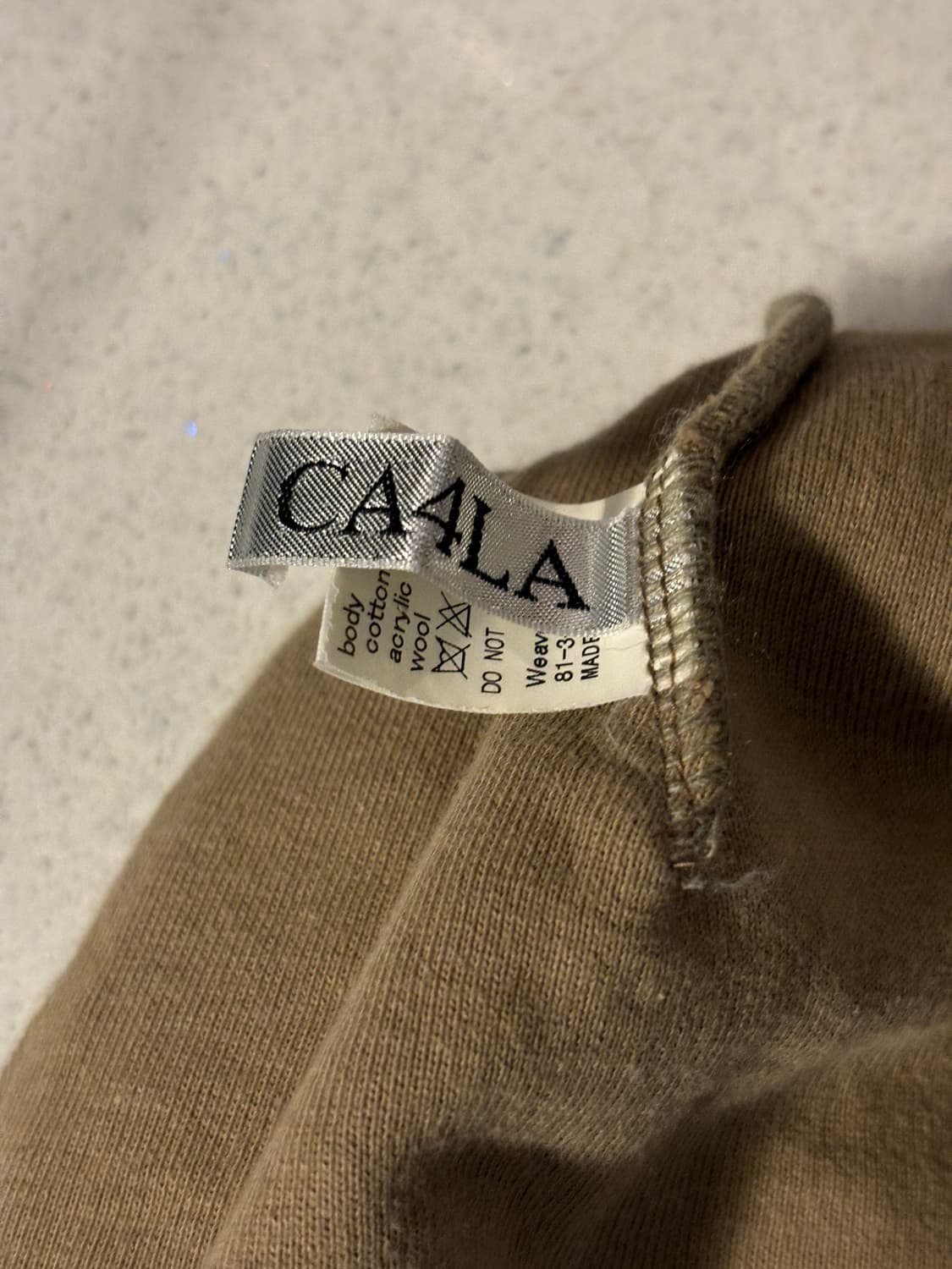 Ca4la 베이지 비니 상품이미지5