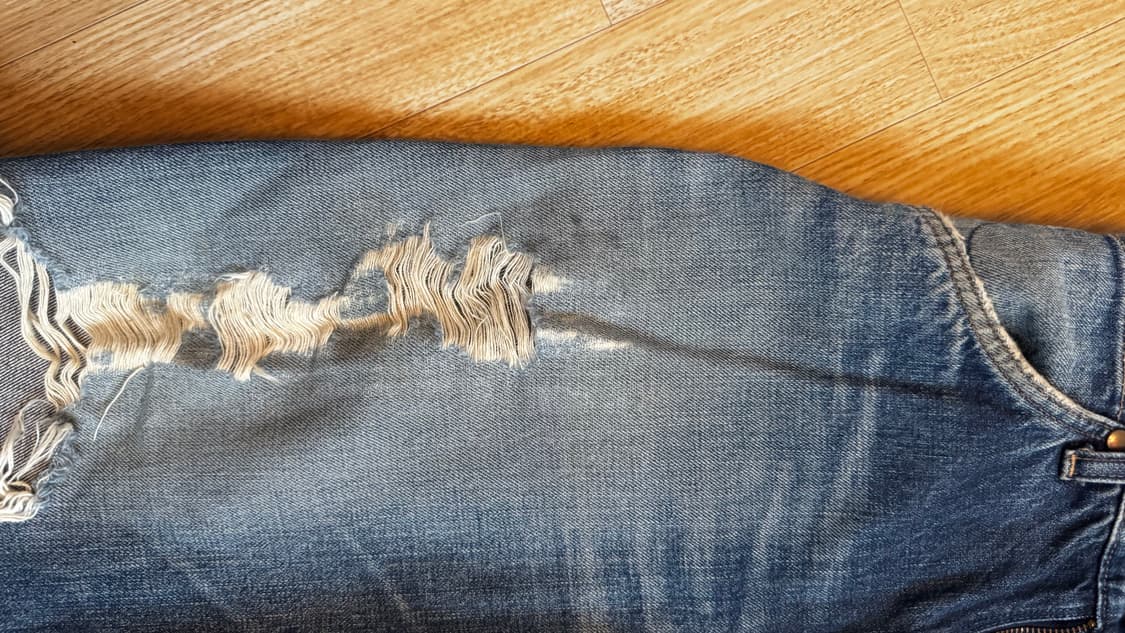 랭글러 커스텀 데님 팬츠 상품이미지5