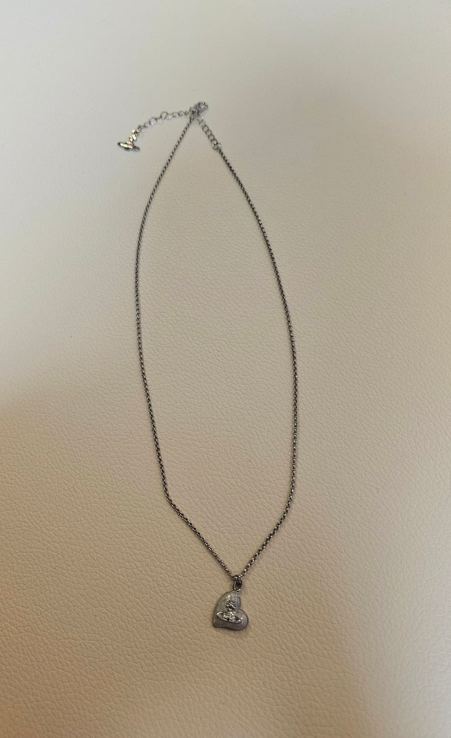 비비안웨스트우드 업사이클링 하트 목걸이 상품이미지6