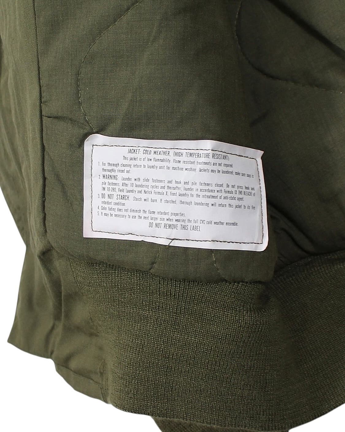 1989 US Army 미군 CVC 탱커 자켓 밀리터리 빈티지 상품이미지6