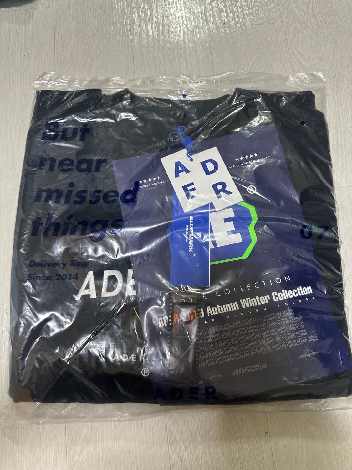 [A2] 아더에러 VERSAL 스웨트셔츠 맨투맨 블랙 상품이미지5