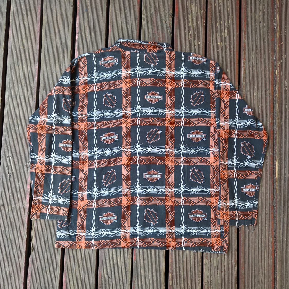 Harley Davudson  패턴 셔츠 상품이미지3