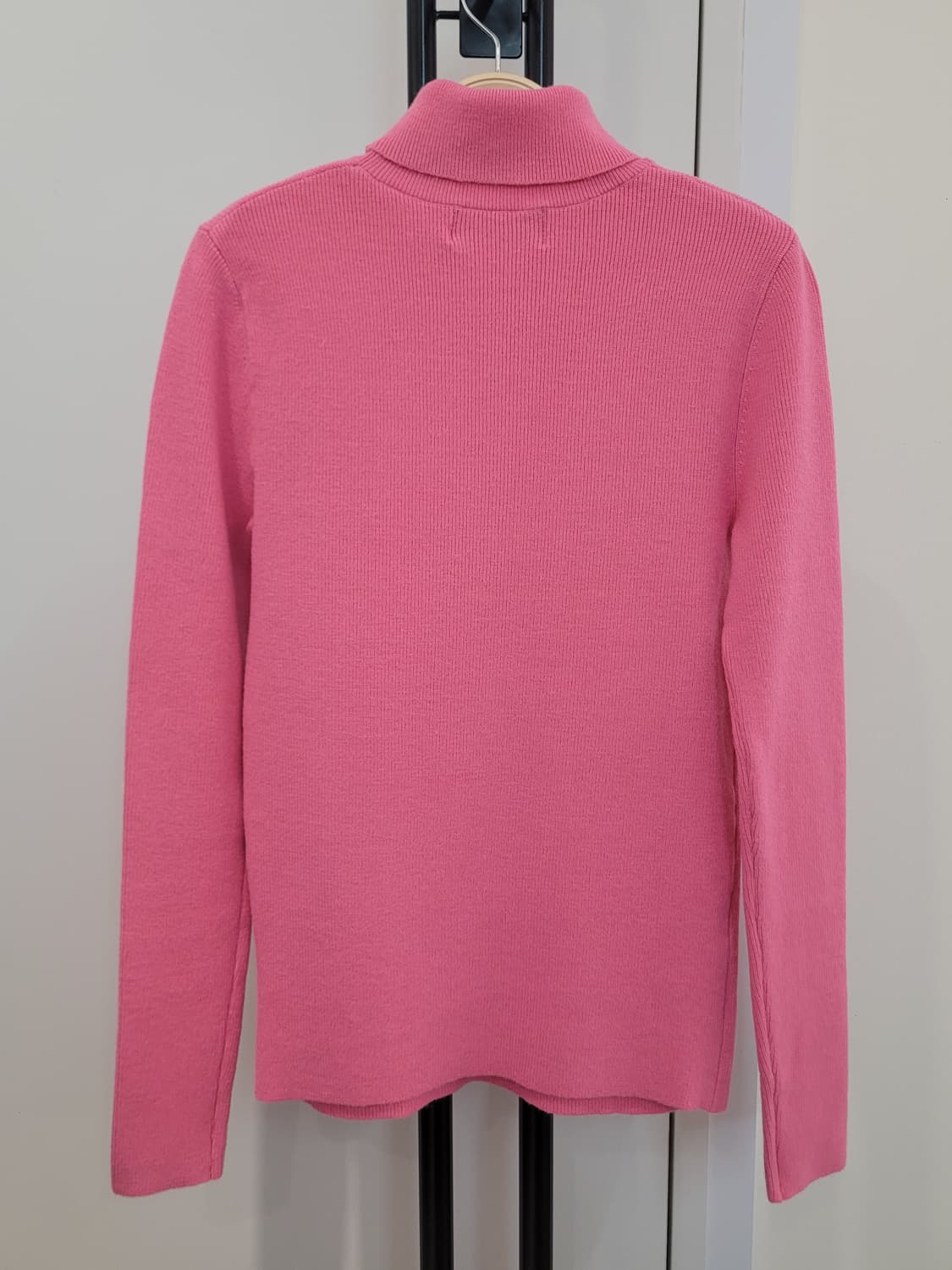 로라로라 핑크 터틀넥 골지니트 55~66 상품이미지5