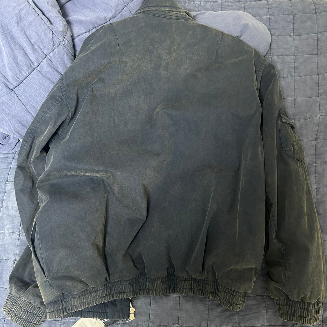 (3) 999휴머니티 어드벤처 블리치드 봄버 페이디드 네이비 상품이미지3