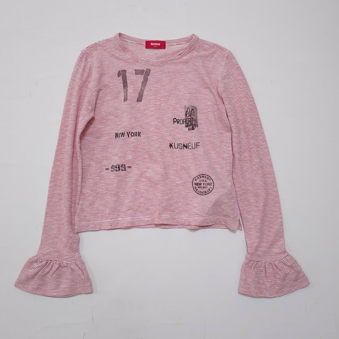 쿠스너프 스트라이프 롱슬리브 상품이미지2