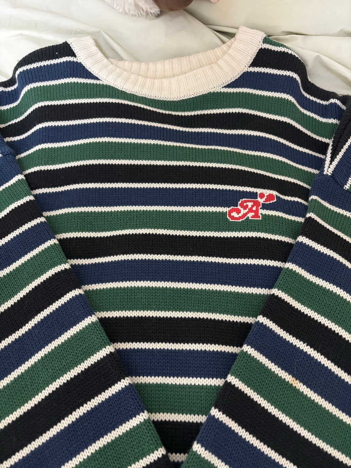 에이드 줄무늬 니트 상품이미지1