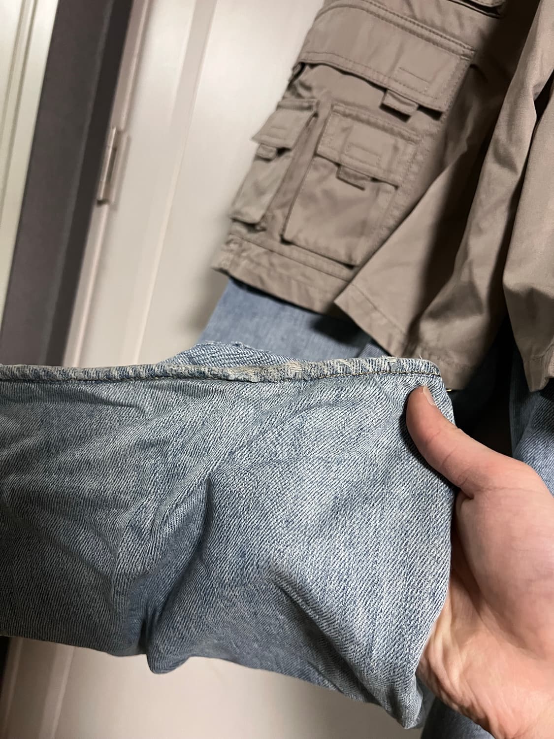 [28] 발렌시아가 애프터월드 하이브리드 데님 상품이미지5