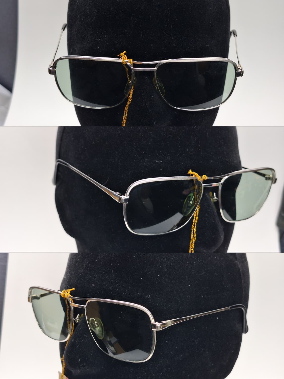 80s 일본제 빈티지 데드스톡 미사용/660 투브릿지 선글라스 더블브릿지 상품이미지2