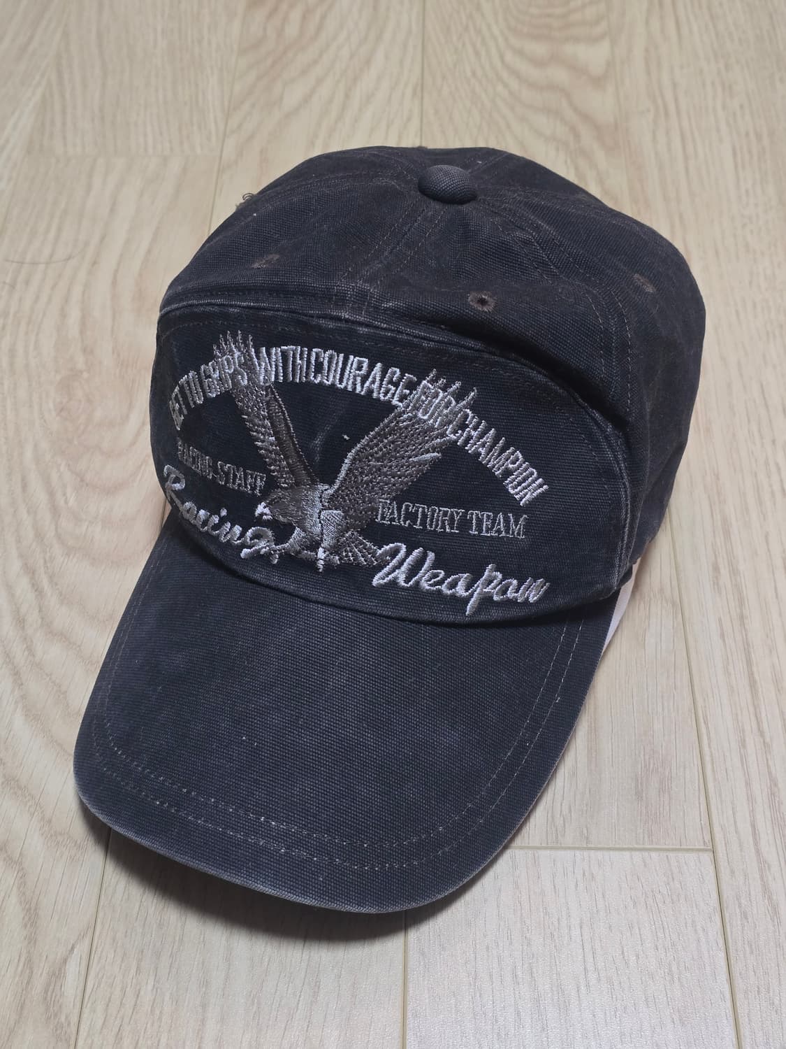 빈티지 레이싱 스태프 팩토리 팀 볼캡 상품이미지1