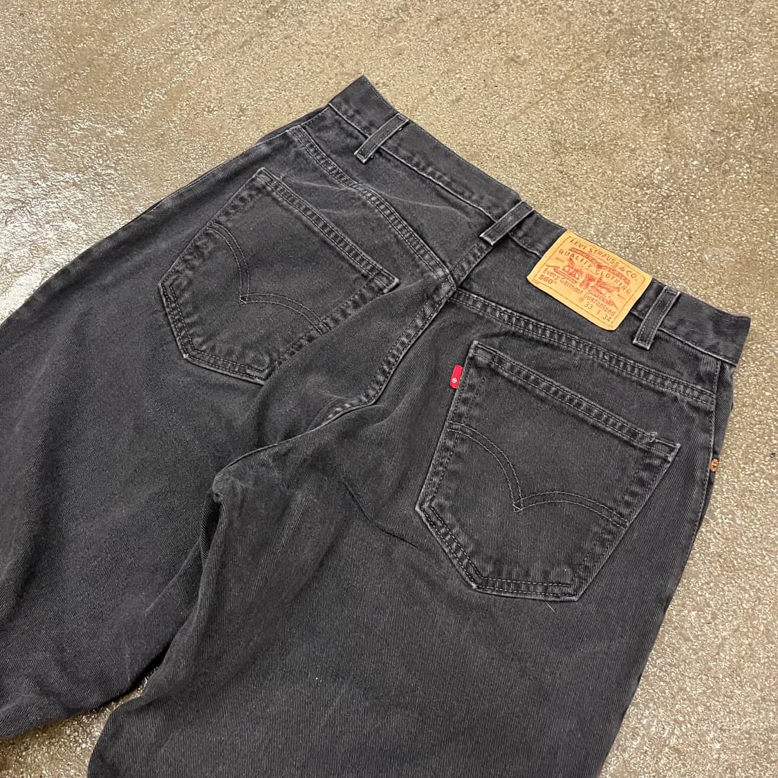 00s Levis560 블랙진 (31“) 상품이미지2
