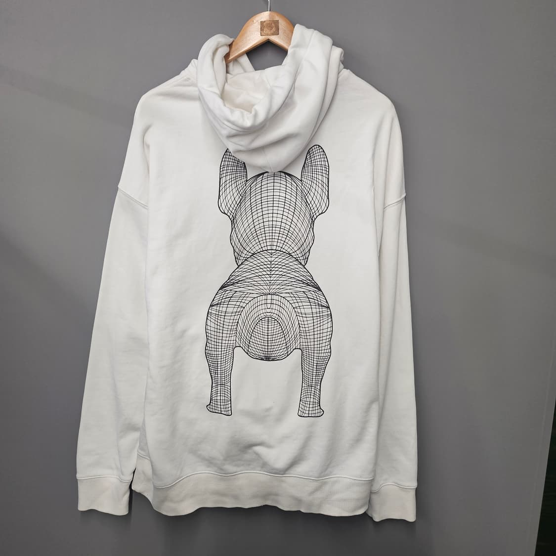 라이프워크 빅라독 후드티 화이트 상품이미지2