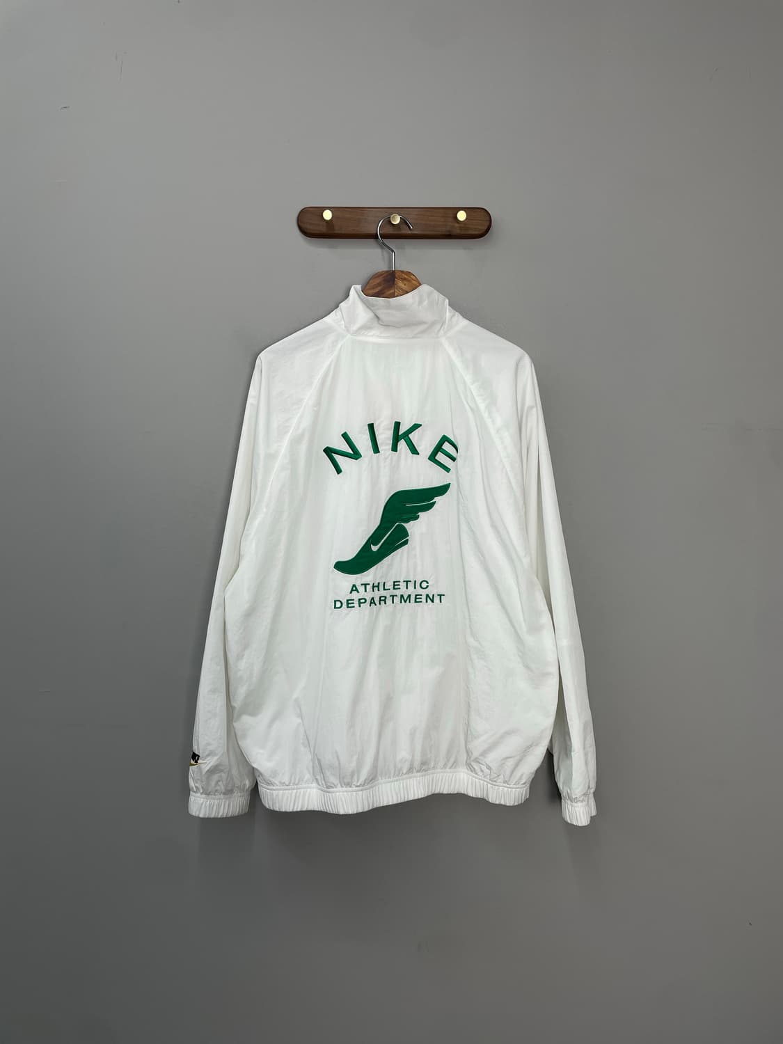 나이키 우븐 백로고 화이트 바람막이 자켓 H1537 상품이미지5