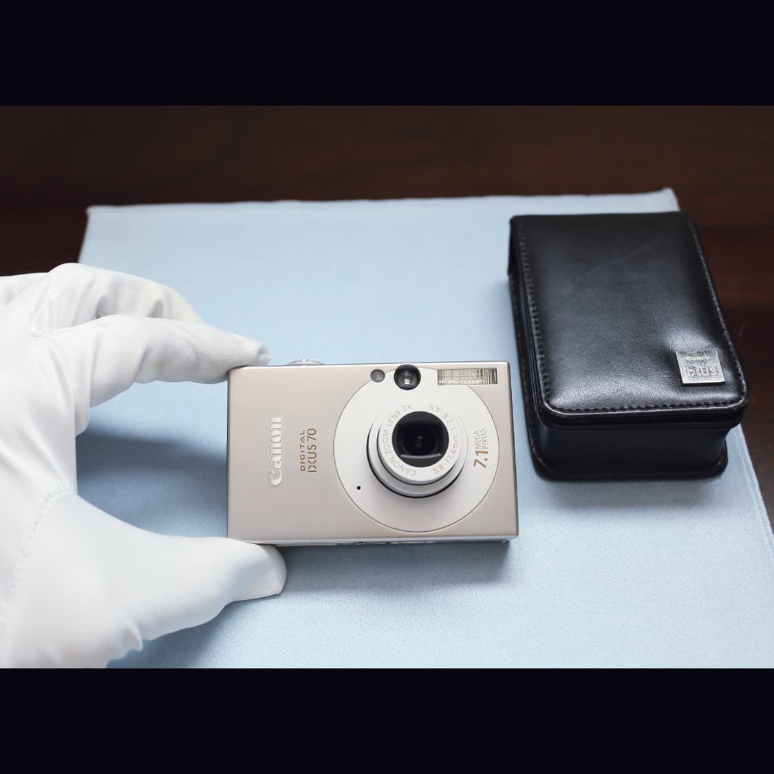 레어<민트급><한글>캐논 익서스 ixus70 실버 빈티지 디카 상품이미지8