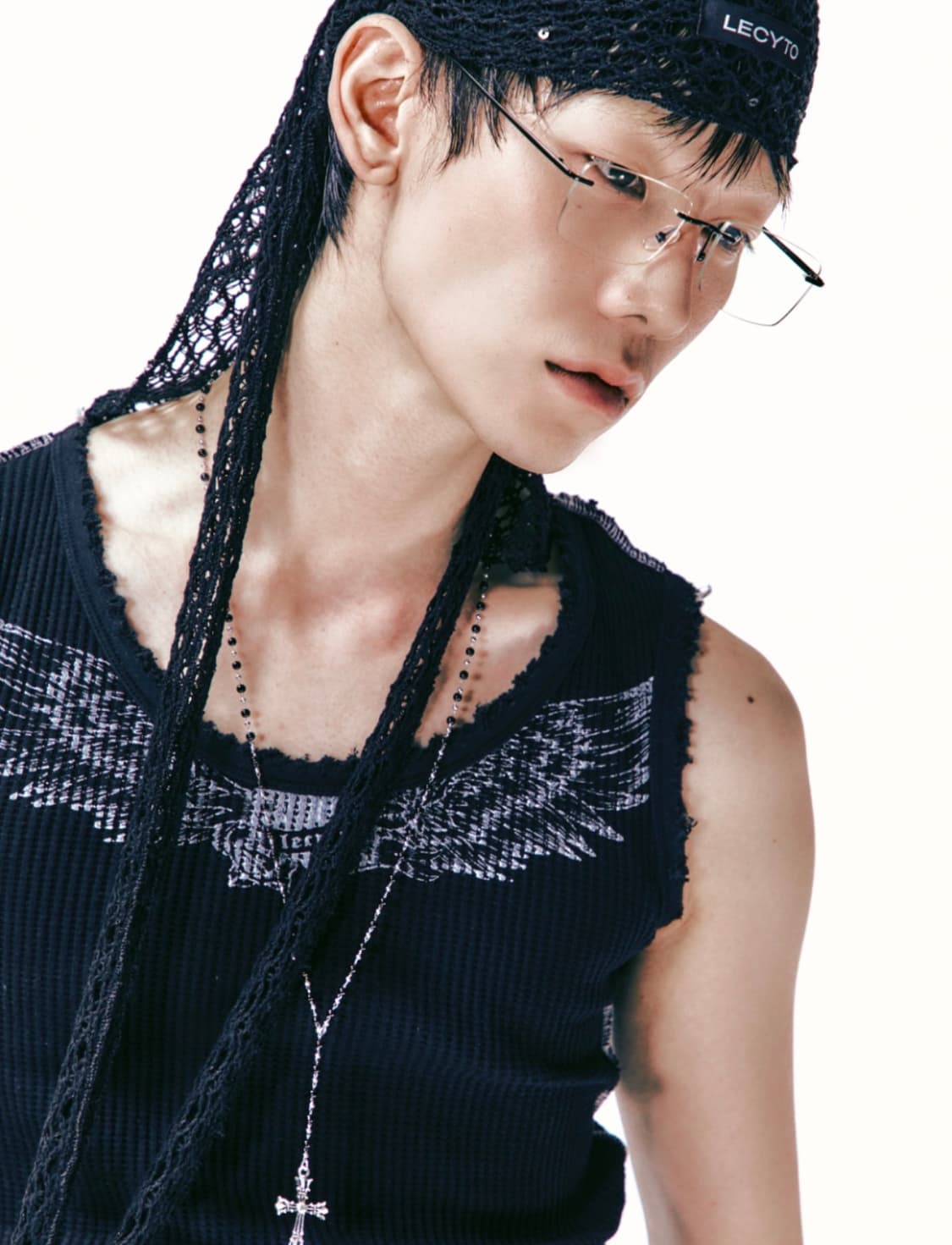 레씨토 Destroyed Radiance Sleeveless_Black 상품이미지2