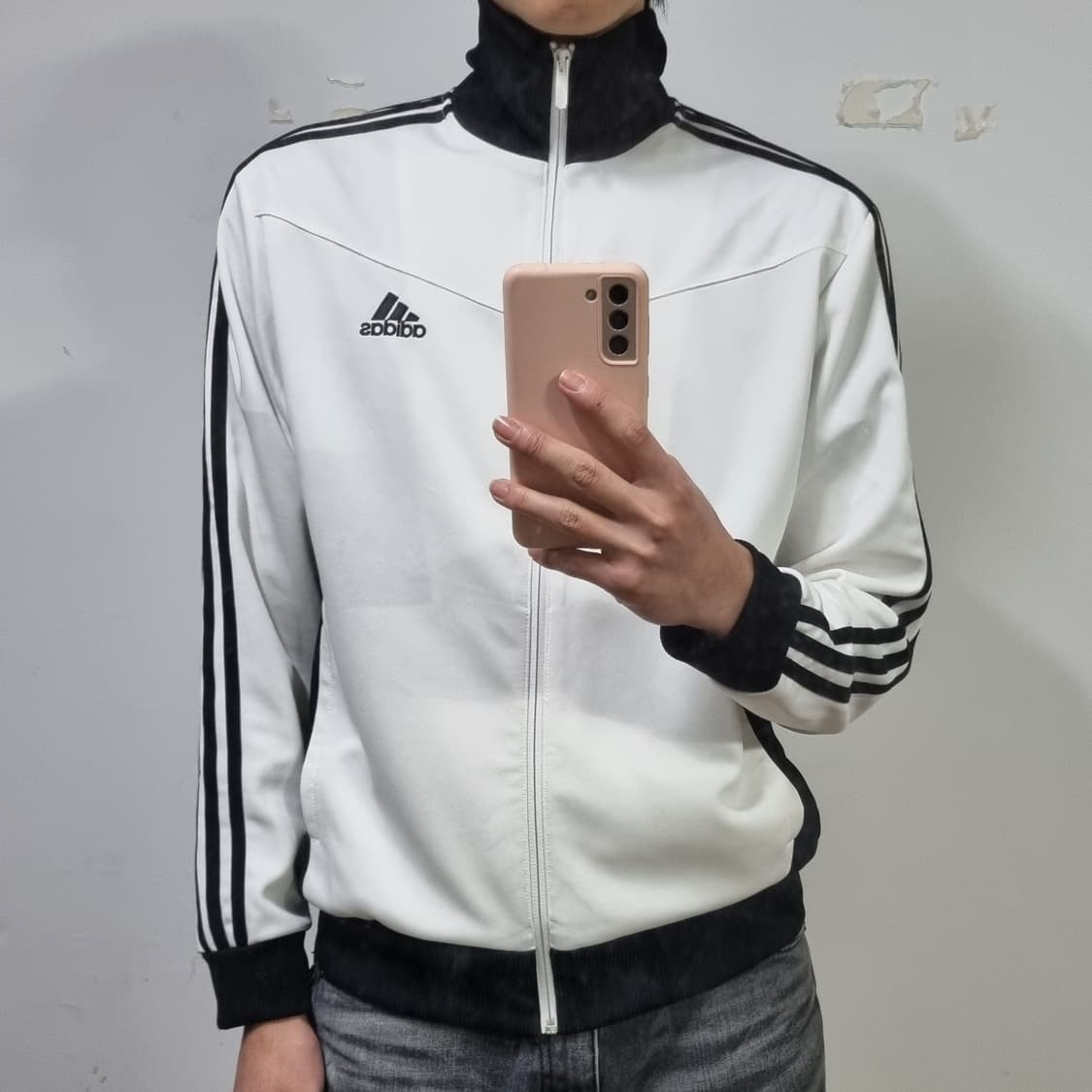 아디다스 화이트 져지 상품이미지3