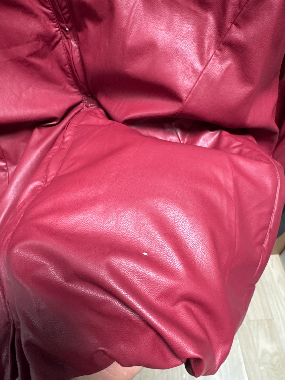 낫포너드 Leather Incision Puffer Jacket 상품이미지5