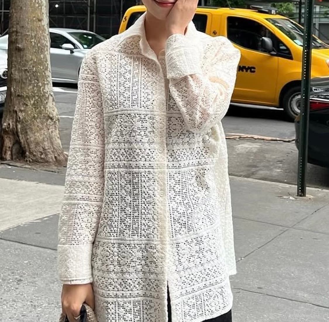 유스 youth 크로셰 셔츠 상품이미지1