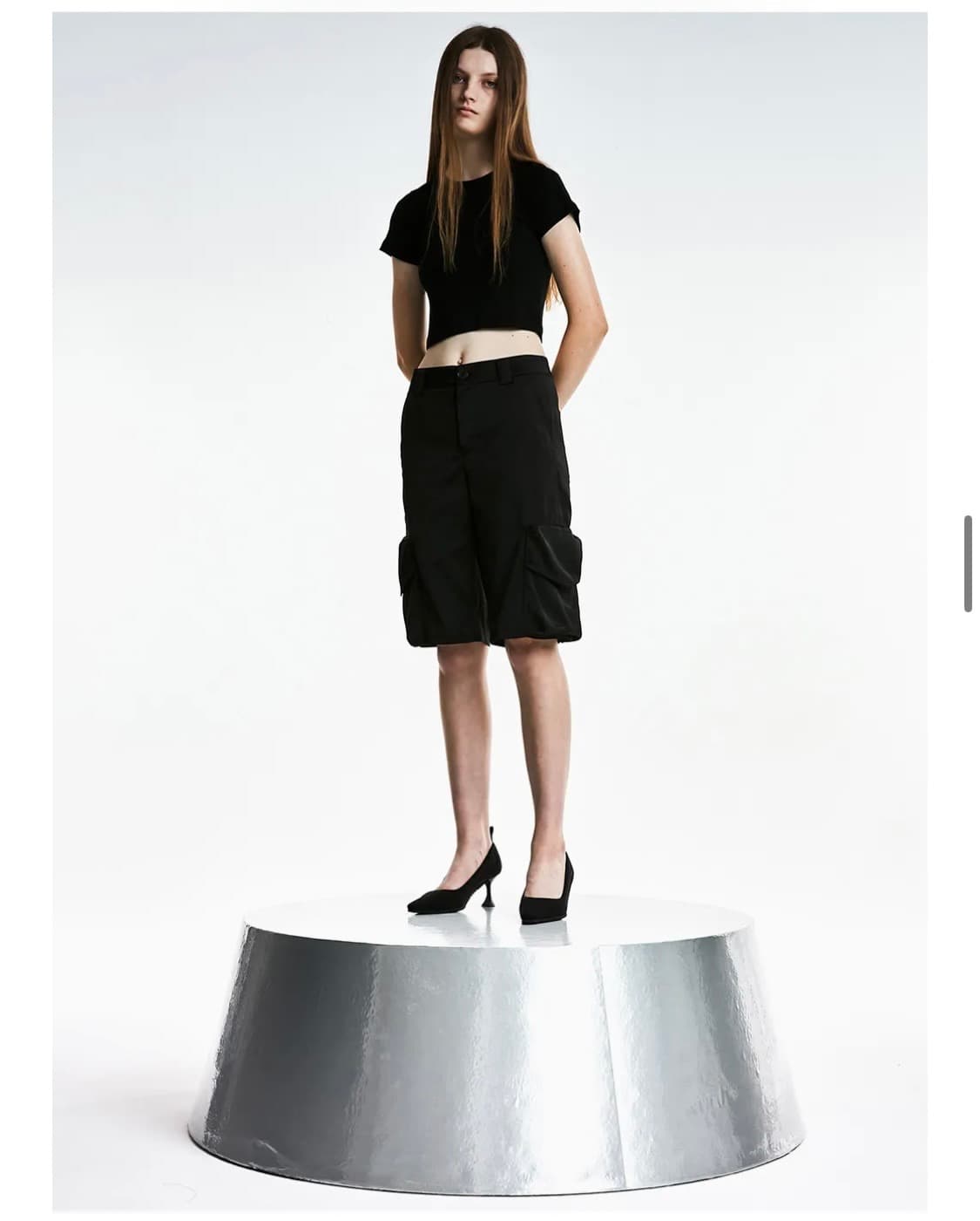 오픈프로덕트 사틴 카고 팬츠 상품이미지2