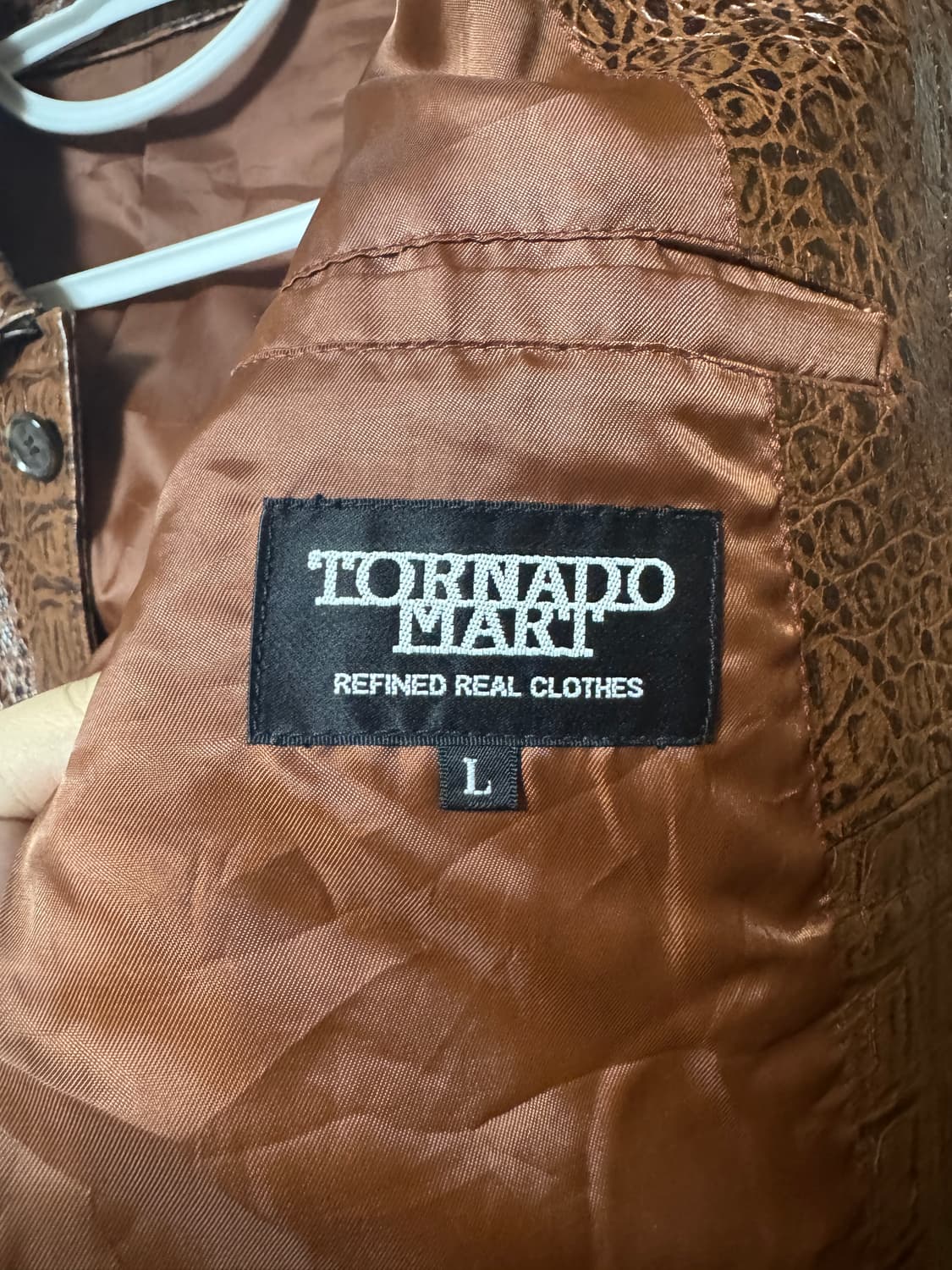 토네이도마트 가죽 자켓 L 상품이미지3