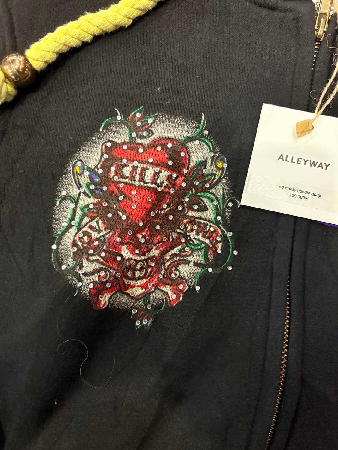 ED HARDY Zip-up Hoodie 상품이미지2