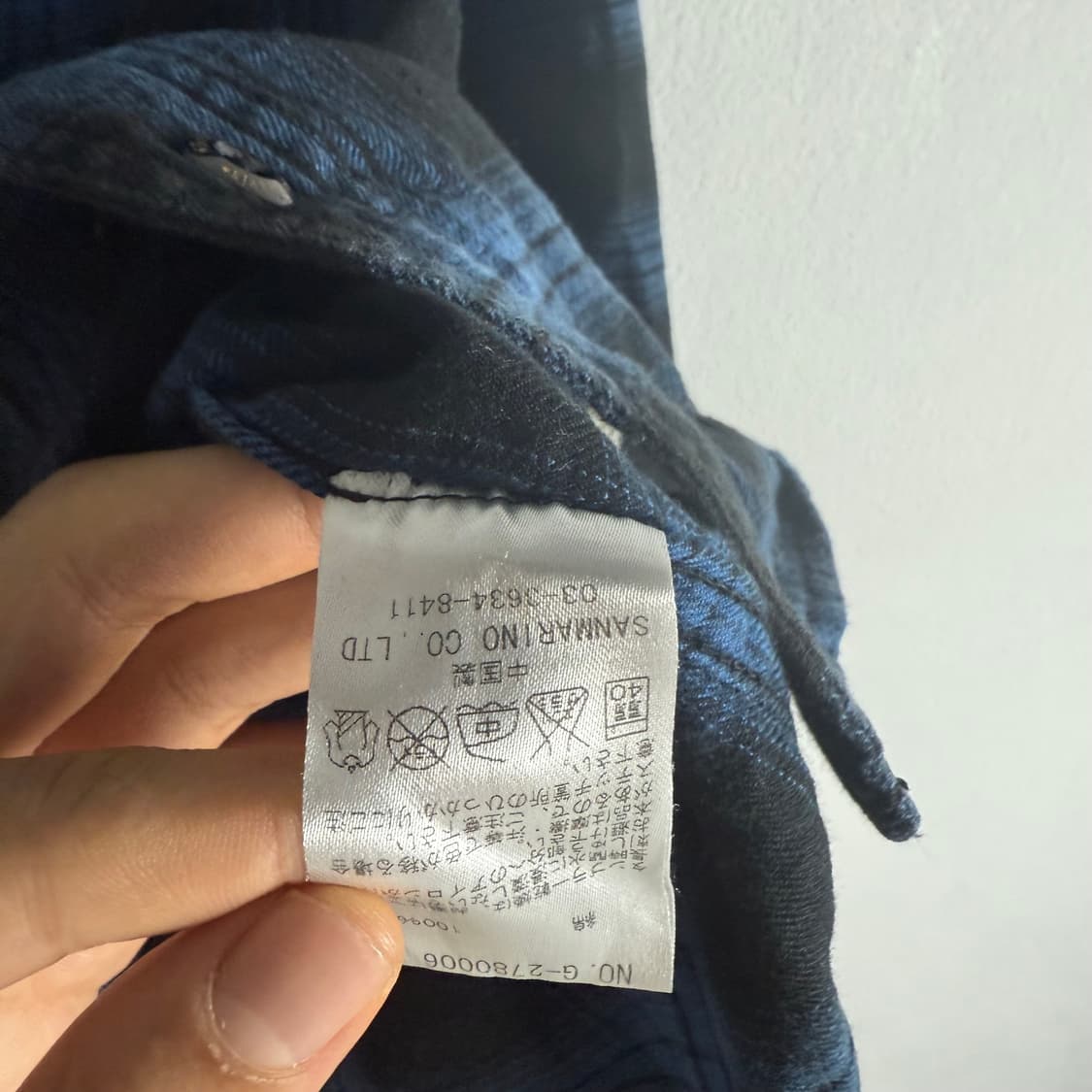 벤데이비스 플란넬 체크 셔츠 M 상품이미지3
