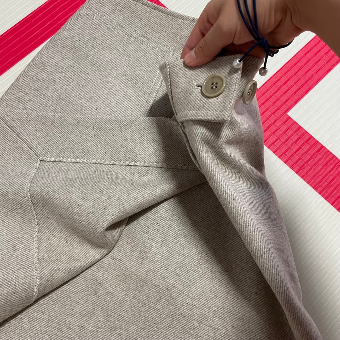 Cos 코스 울 랩스커트 상품이미지2