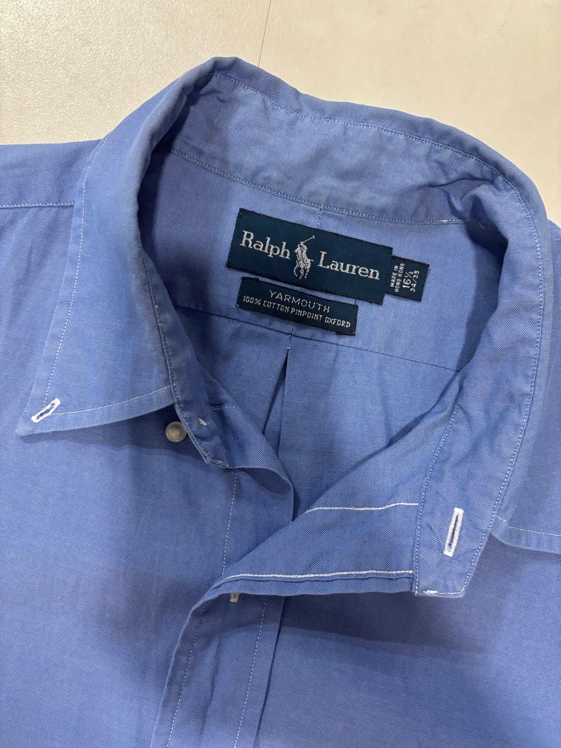 빈티지 폴로 반팔 셔츠 상품이미지2