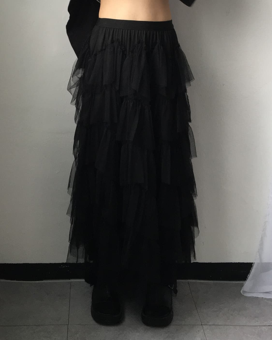 Sha layer long skirt 상품이미지4