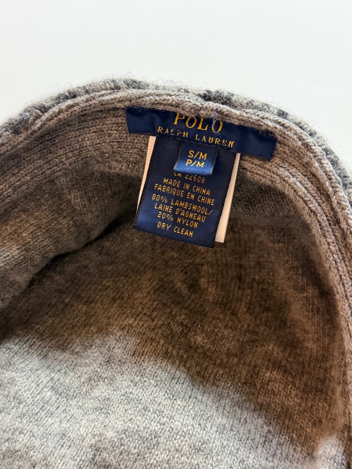 Polo Wool hunting cap (폴로 헌팅캡) M사이즈 상품이미지2