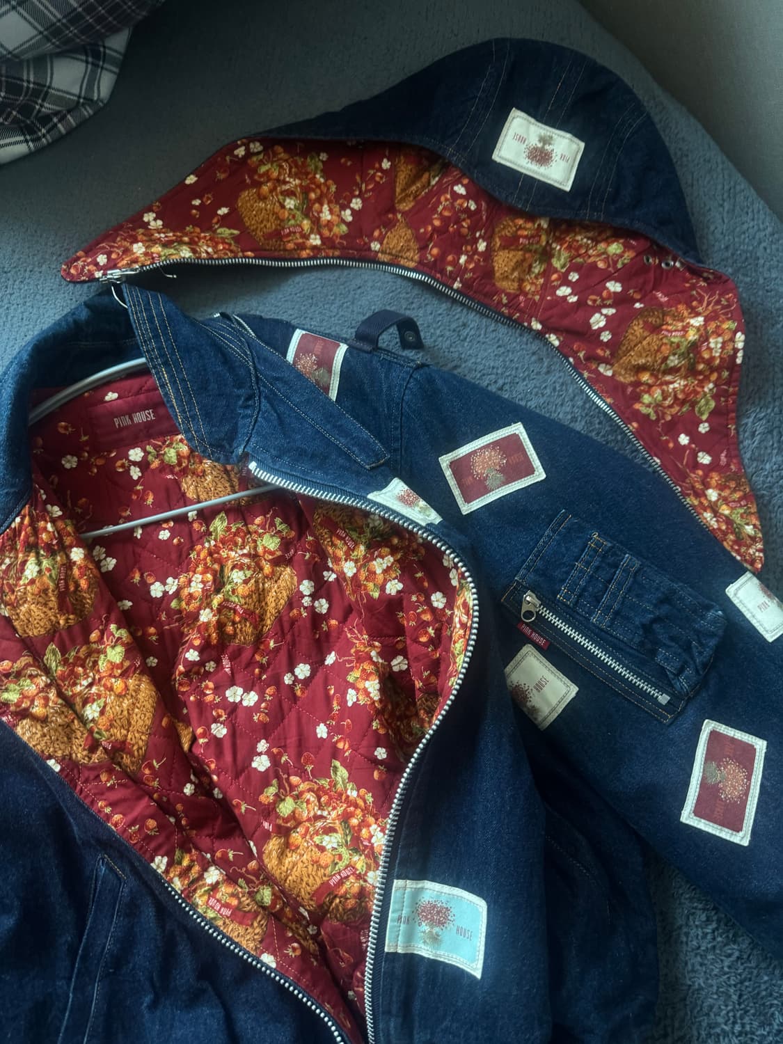 핑크하우스 봄버자켓 상품이미지3