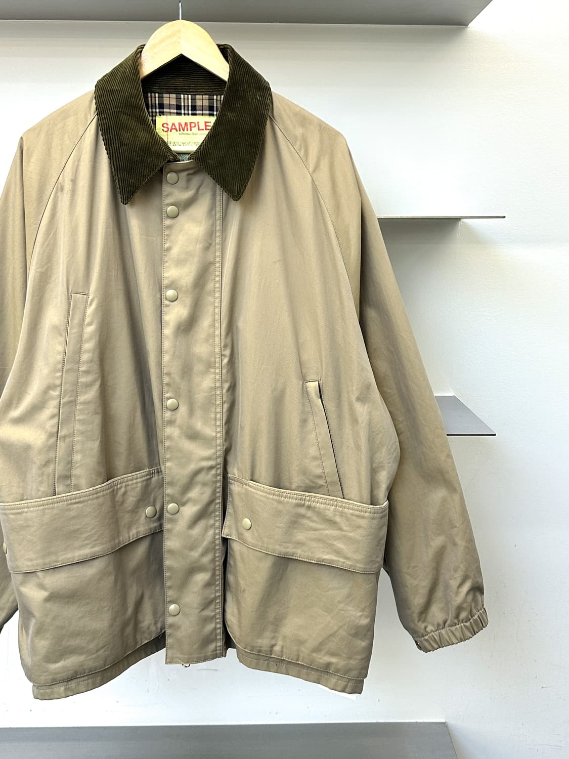빔즈 18AW SSZ SK8 바버 자켓 상품이미지2