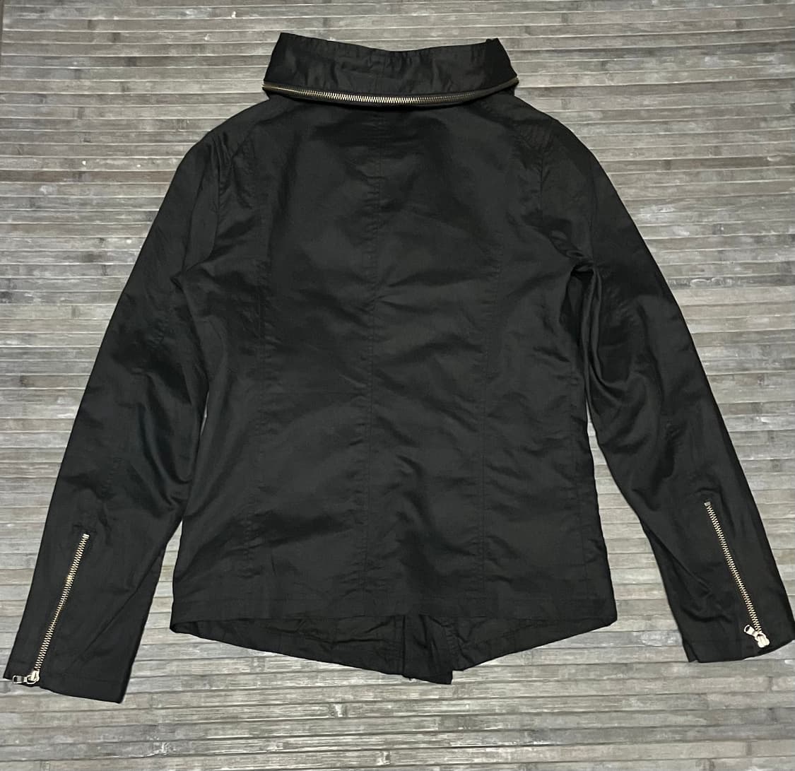 Asymmetric  zip hooded jacket 상품이미지2