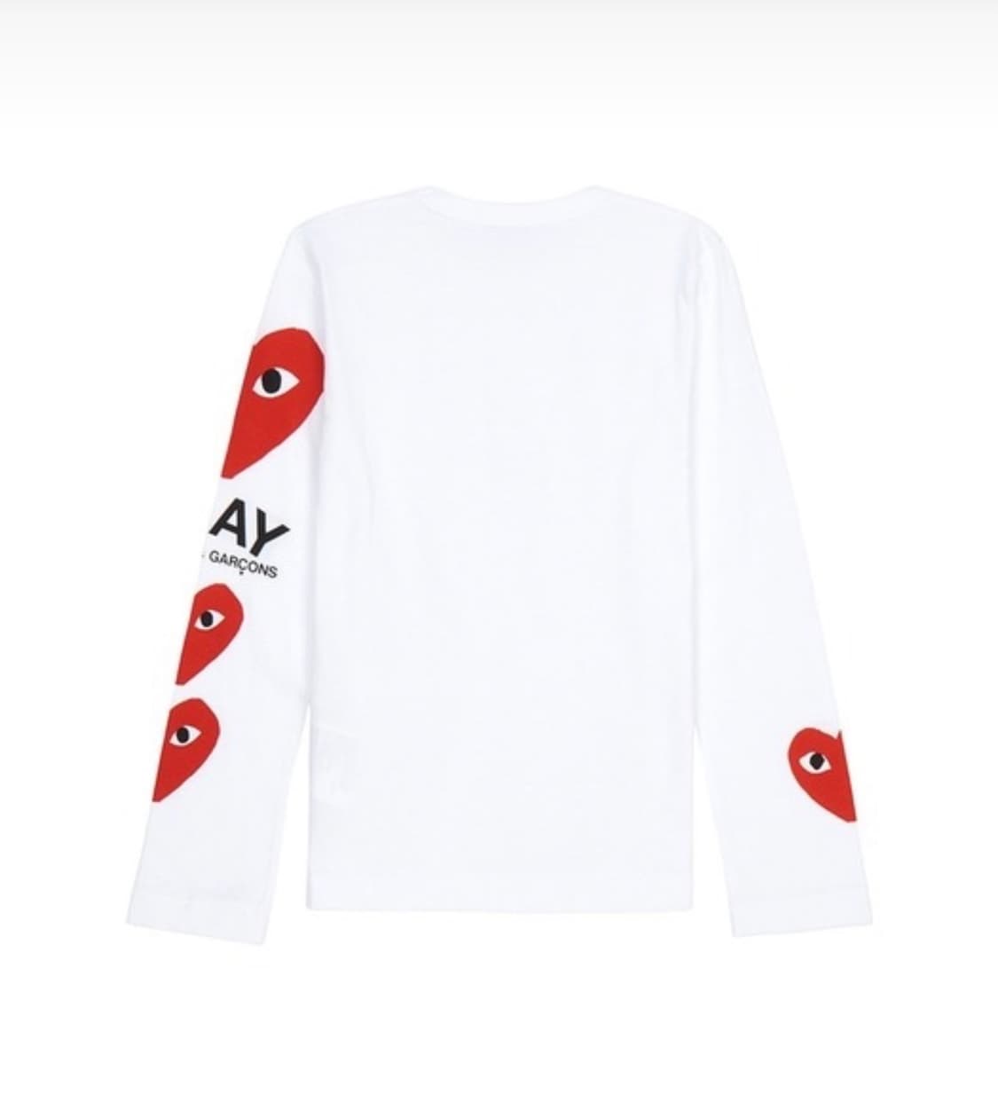 꼼데가르송 COMME DES GARCONS 유니섹스 긴팔 티셔츠 롱 T 상품이미지2