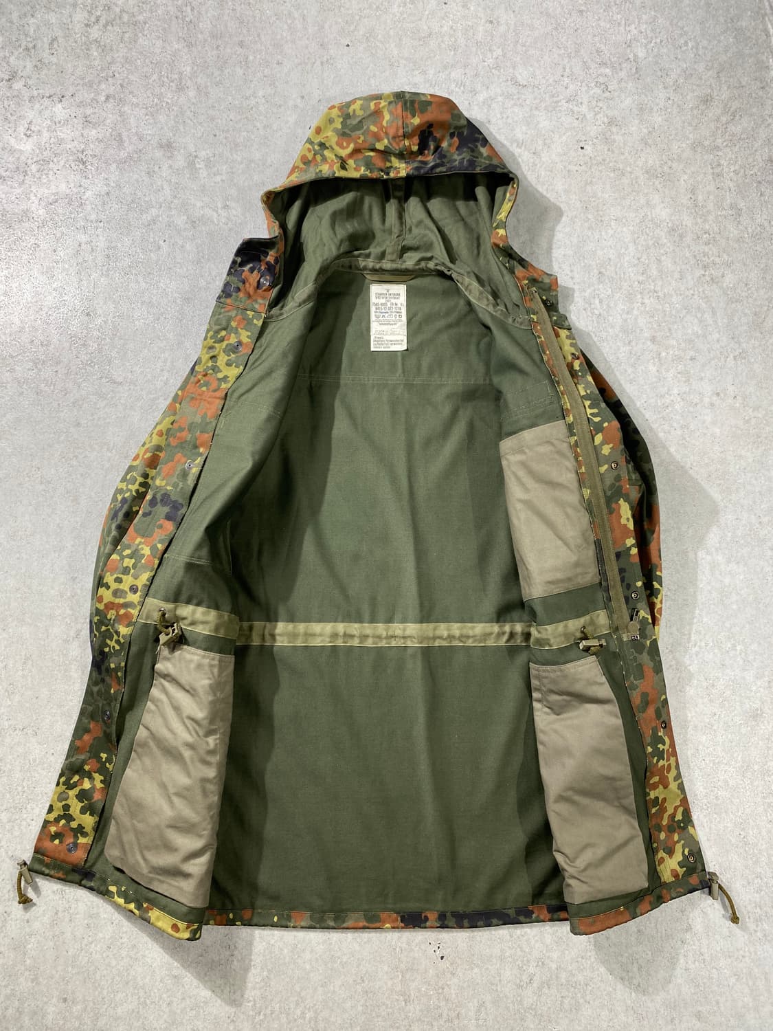 [M-L] 00s Germany 독일군 밀리터리 필드 자켓 상품이미지7