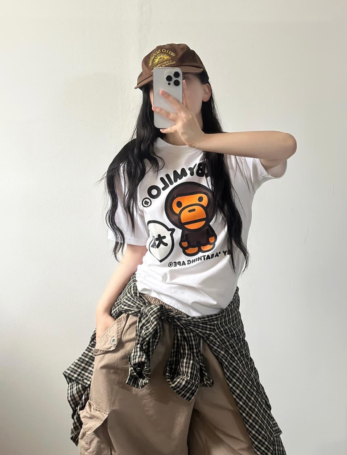 베이프 빅 마일로 오사카 한정판 반팔 티셔츠 상품이미지7