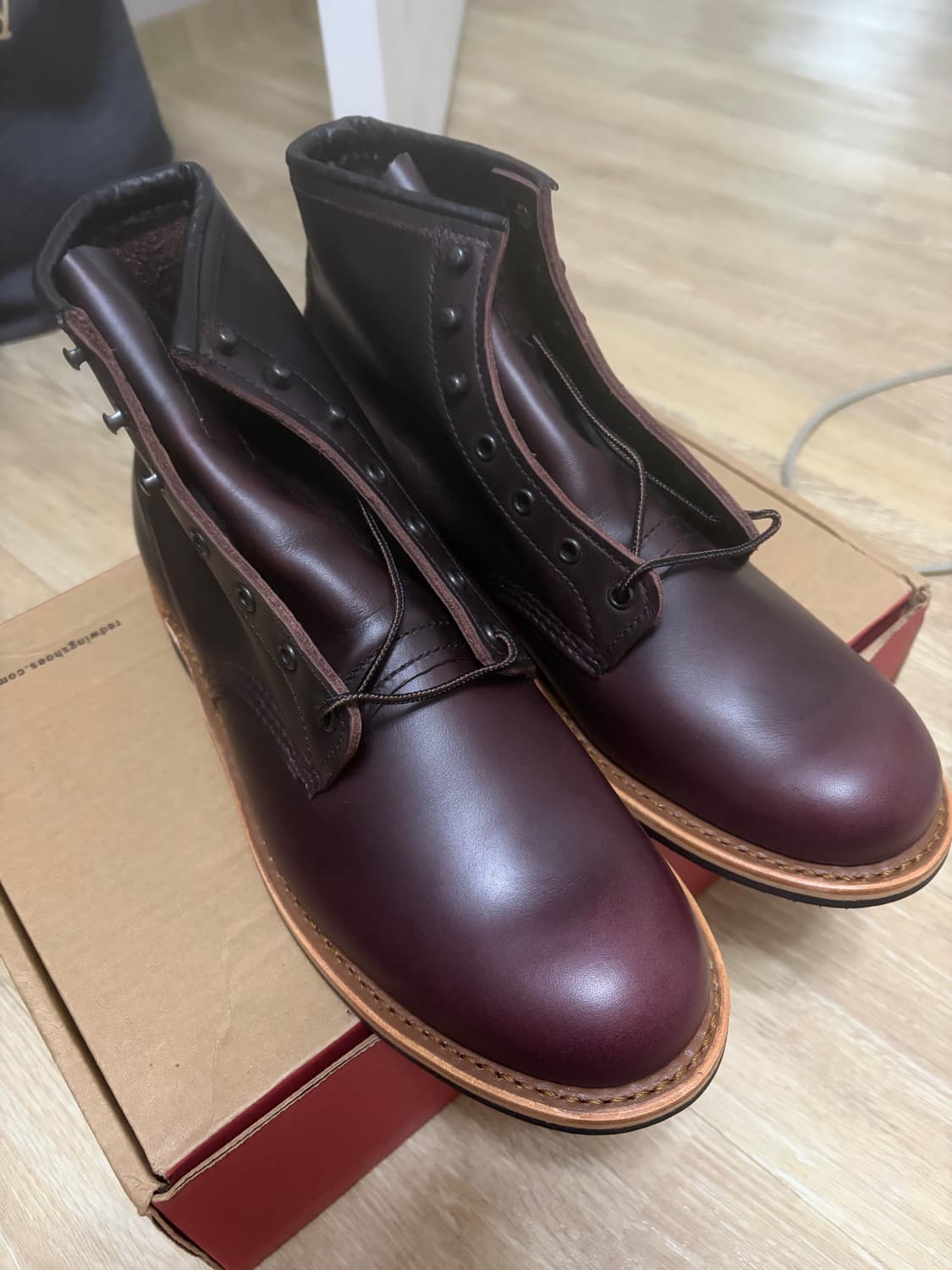 [8.5D 265] 레드윙 벡맨 블랙체리 9419 시에라 세컨팩토리  상품이미지1