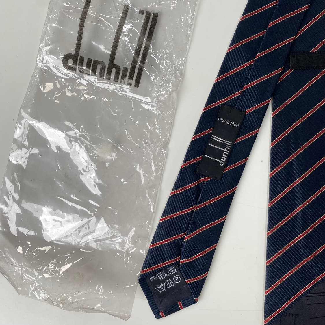 던힐(dunhill) 명품 정품 넥타이 8.3cm 상품이미지7