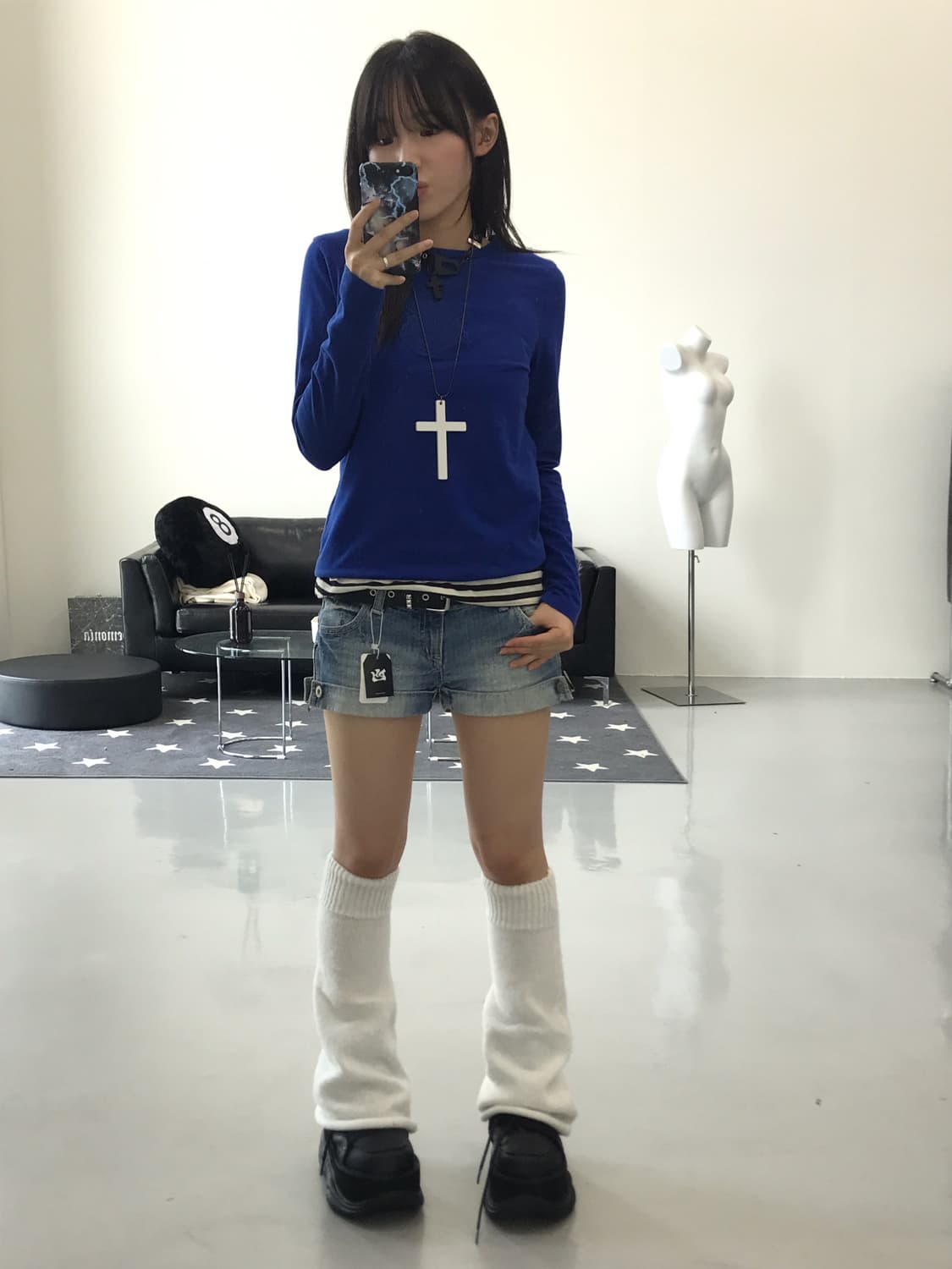Ralph Lauren Blue Long Sleeve T-Shirts 상품이미지3